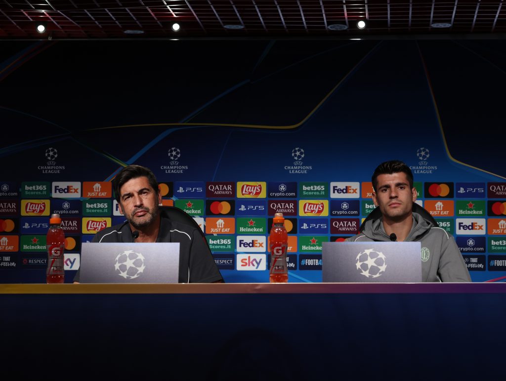 AC Milan Training Session &amp; Press Conference