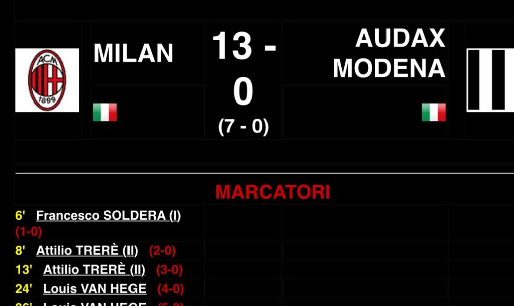 MILAN MODENA