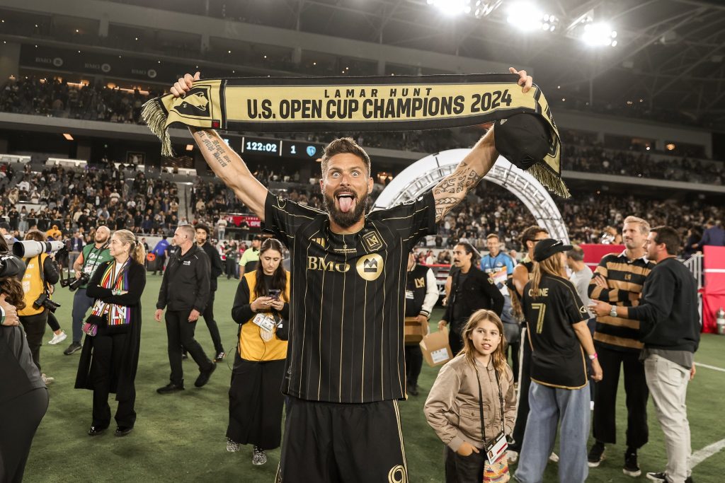 Ex Milan, Giroud segna e vince il primo trofeo col Los Angeles FC