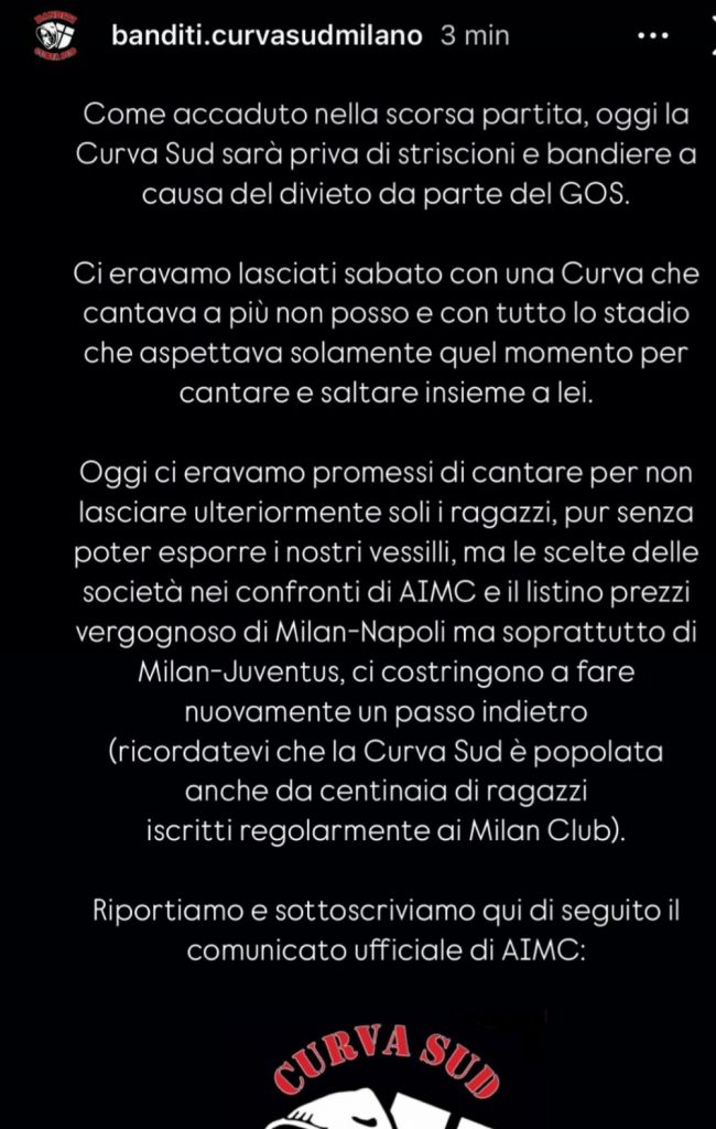 PROTESTA CURVA