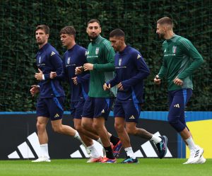Italy Training Session &amp; Press Conference