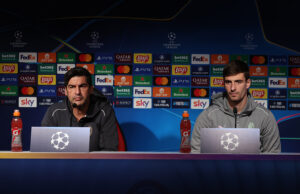 AC Milan Training Session And Press Conference - UEFA Champions League 2024/25 League Phase MD6