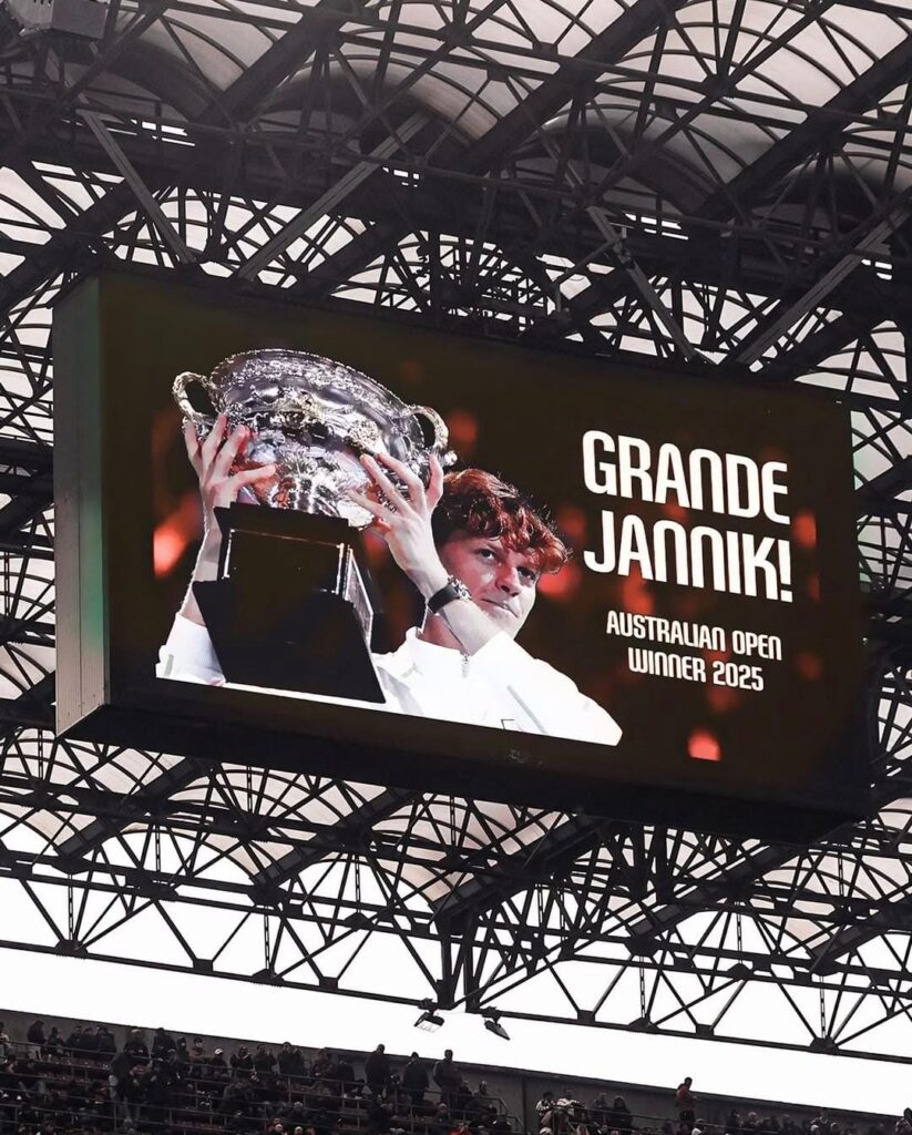 Jannik Sinner AC Milan