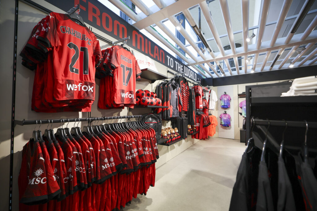AC Milan New Store Unveiling