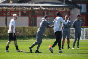 Oggi a Milanello