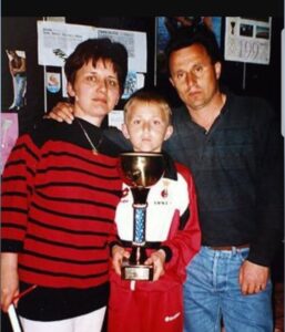 Modric da bambino tratta da Facebook (pagina Sport, gol e magia)