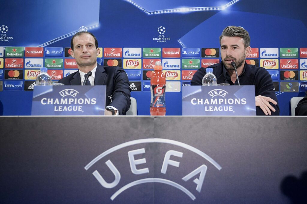 Barzagli e Allegri