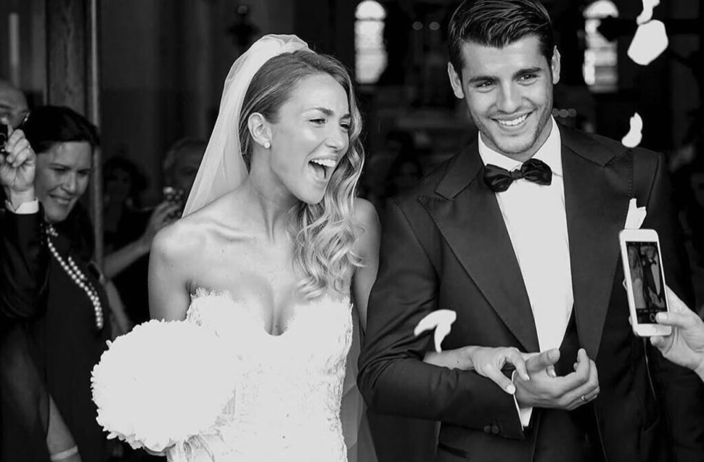 alvaro-morata-alice-campello-social-anniversario-matrimonio-instagram-pato-commento