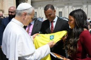 Cafu Papa Brasile
