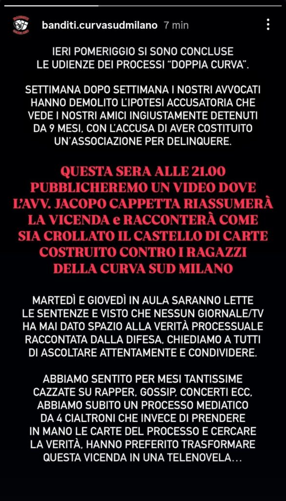 Storia Curva Sud