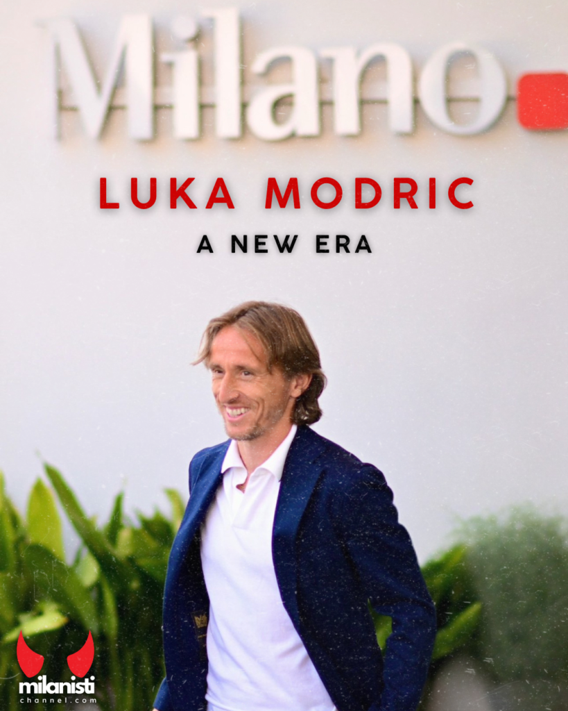 modric-milan-malpensa-madonnina-visite-mediche-idoneita-sportiva-milanello-allegri-firma-casa-milan-calciomercato-numero-maglia-14-pallone-doro-video