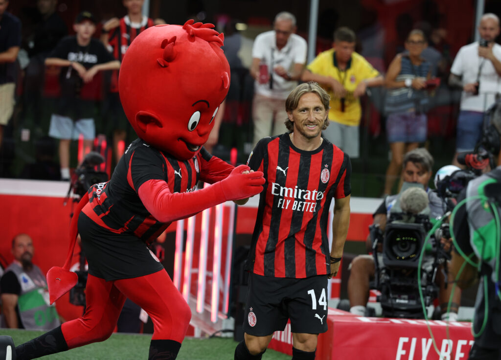 Luka Modric show San Siro