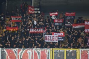 curva rossonera Lecce