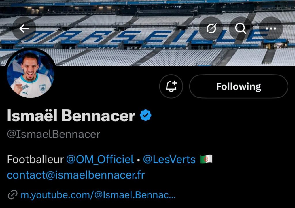 Bennacer X con OM
