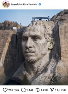 Ibra Monte Rushmore