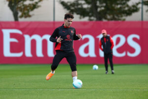 Milanello, Jashari sul campo: buona nuova per tutta la squadra