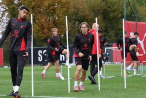 Nkunku e Loftus, lavoro personalizzato oggi a Milanello: tutte le foto