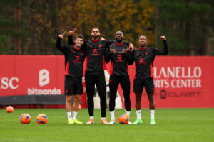 Leao, Tomori e gli altri Nazionali oggi a Milanello: tutte le foto