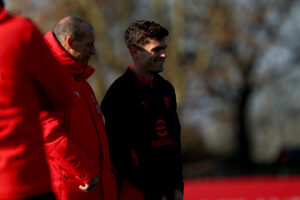 Tutti i nazionali in gruppo oggi a Milanello: le foto