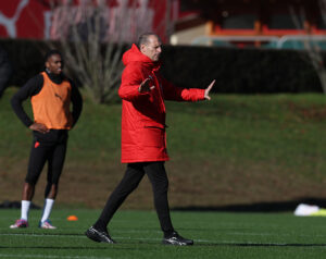 Oggi giornata di ripresa per i rossoneri a Milanello. Giovedì 27 novembre alle 15.00 la conferenza stampa pre-Lazio di Massimiliano Allegri.