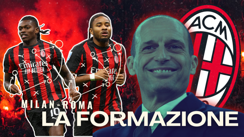 milan-roma-serie-a-formazioni-chi-gioca-arbitro-var-dove-guardarla-nkunku-leao-gimenez-tomori-indisponibili-pulisic-rabiot-allegri-news-ultima-ora