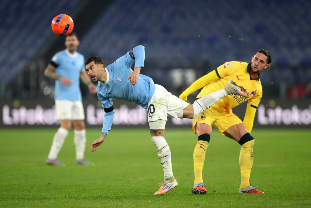 SS Lazio  v AC Milan - Coppa Italia