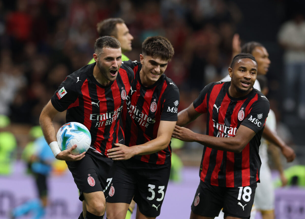 AC Milan v US Lecce - Coppa Italia