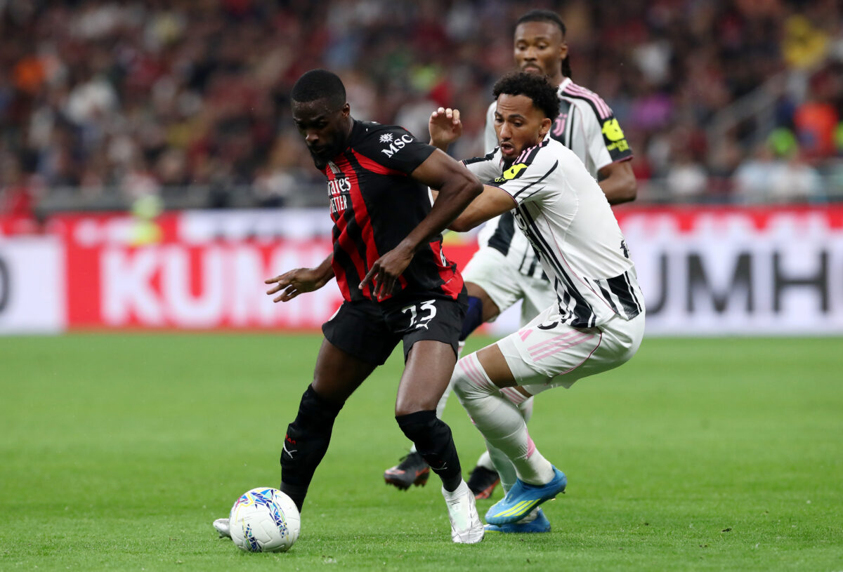 tomori milan juventus