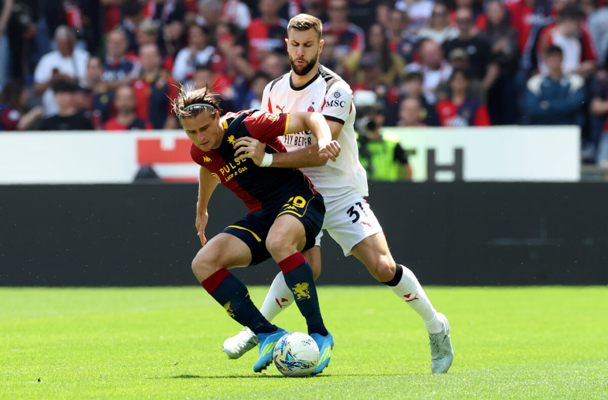 Genoa CFC v AC Milan - Serie A
