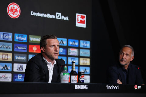Eintracht Frankfurt Presents New Head Coach Adi Hütter