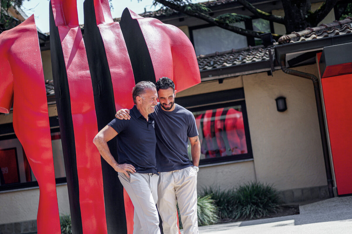 amorim e cardinale milan