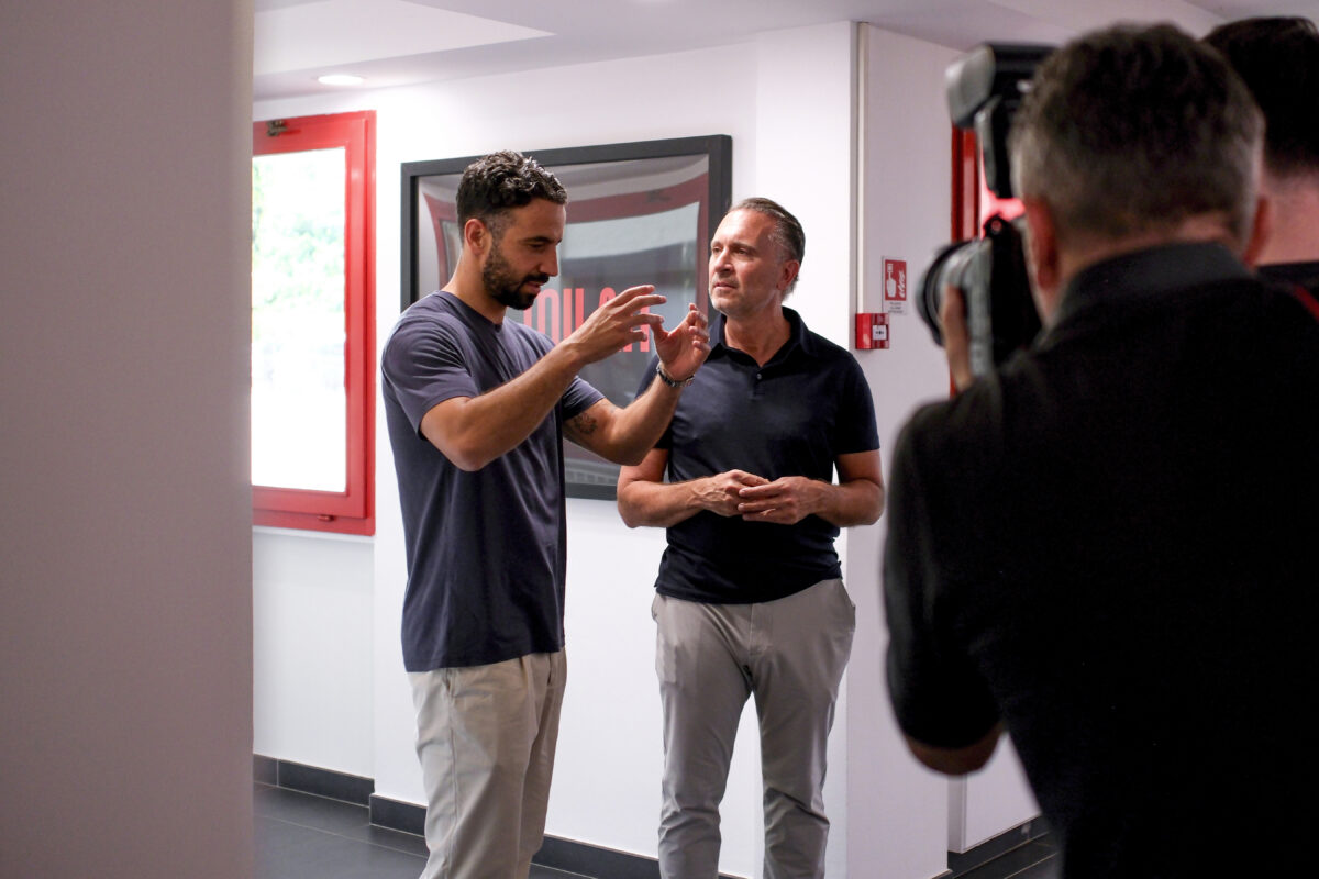 AC Milan New Manager Ruben Amorim Visit Milanello