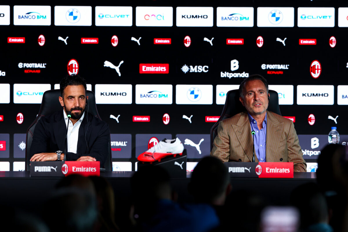 gerry cardinale e ruben amorim milan