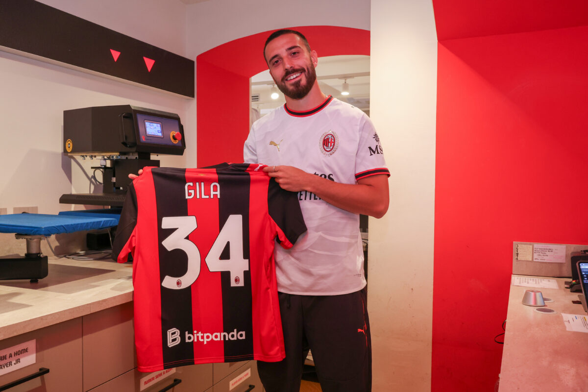 AC Milan New Signing Mario Gila Meet &amp; Greet