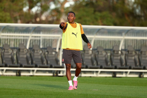 AC Milan Training &amp; Press Conference