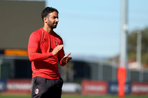 AC Milan Training &amp; Press Conference