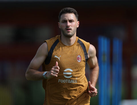 AC Milan Training Session in Milanello