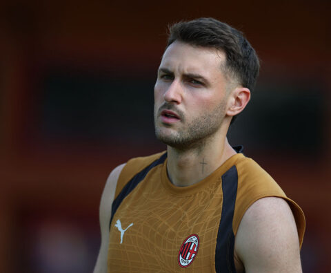 AC Milan Training Session in Milanello