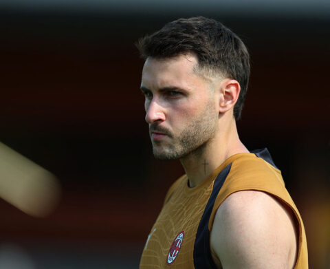 AC Milan Training Session in Milanello
