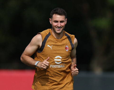 AC Milan Training Session in Milanello