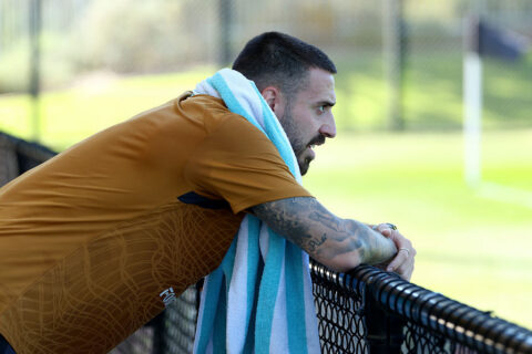 AC Milan Training &amp; Press Conference
