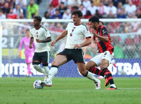 AC Milan v Manchester United - Pre-Season Friendly