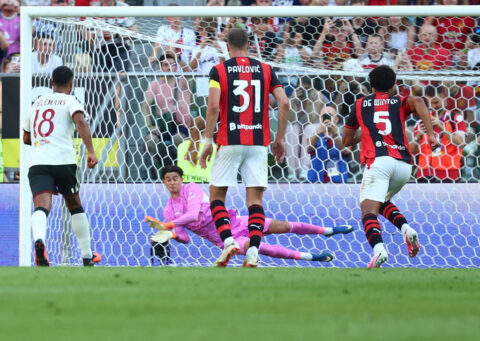AC Milan v Manchester United - Pre-Season Friendly