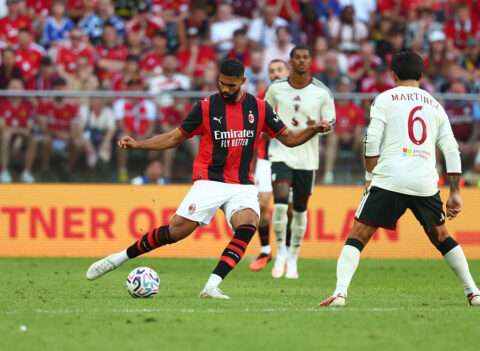 AC Milan v Manchester United - Pre-Season Friendly