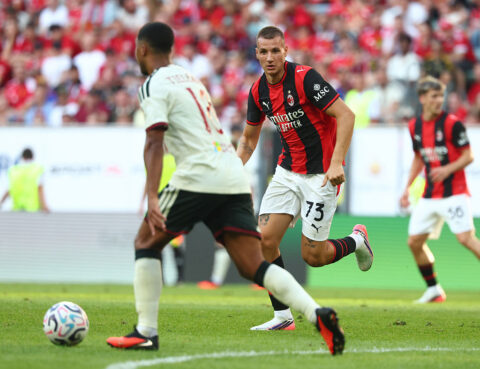 AC Milan v Manchester United - Pre-Season Friendly