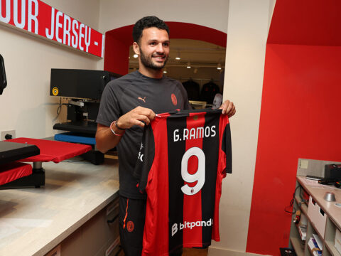 AC Milan Meet&amp;Greet With Gonçalo Ramos