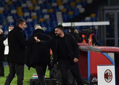 SSC Napoli v AC Milan - Serie A