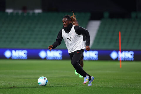 AC Milan Training Session And Press Conference