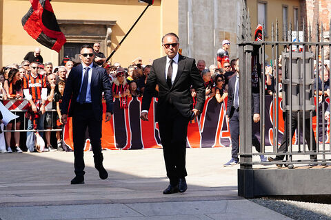 Franco Baresi's Funeral Is Held At Basilica di Sant'Ambrogio