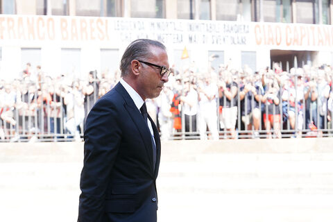 Franco Baresi's Funeral Is Held At Basilica di Sant'Ambrogio